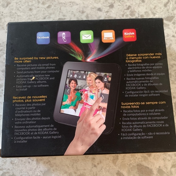 🆕 Kodak Pulse 7” Digital Frame SEALED In Box - Picture 3 of 10